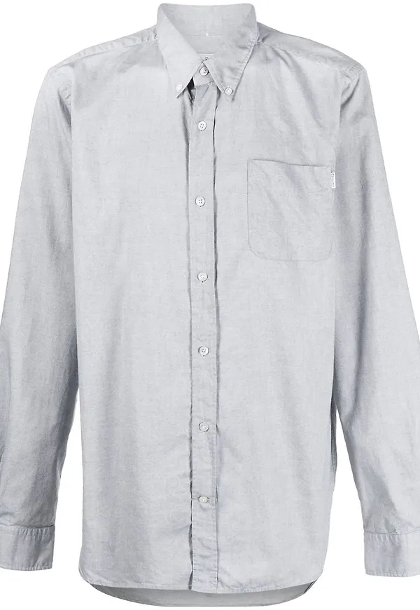 Woolrich klassisk Oxford-skjorta - Grå