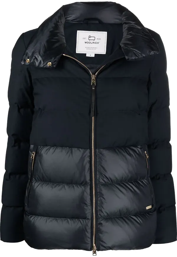 Woolrich Luxe Puffy vadderad jacka - Blå