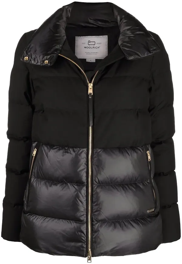 Woolrich Luxe Puffy vadderad jacka - Svart