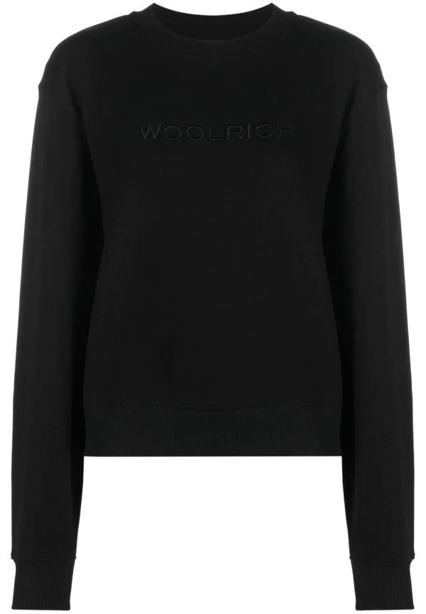 Woolrich långärmad sweatshirt - Svart