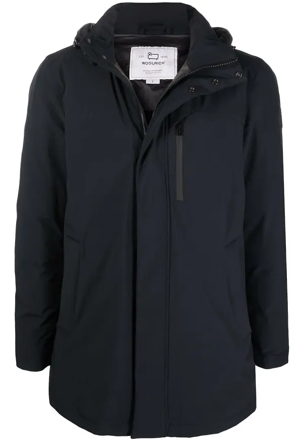 Woolrich Mountain parkas med huva - Svart