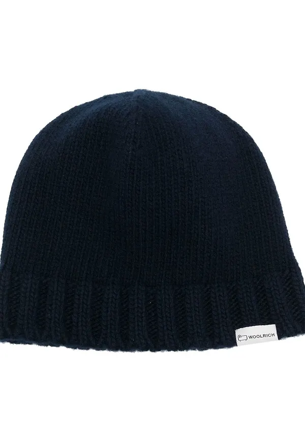 Woolrich mössa i jungfruull - Blå