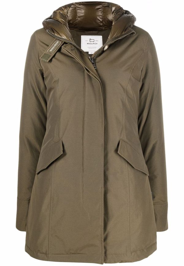 Woolrich parkas med huva - Grön