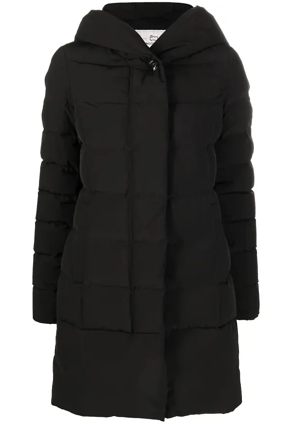 Woolrich Prescott vadderad parkas - Svart