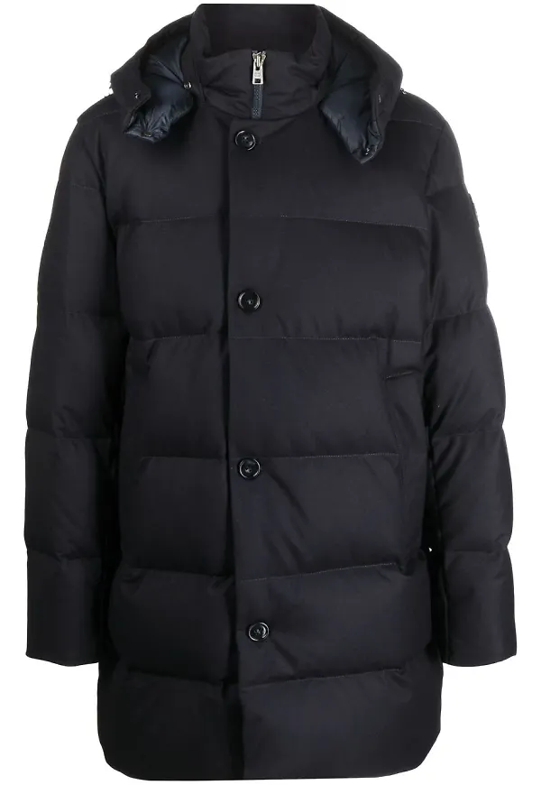 Woolrich quiltad parkas - Blå