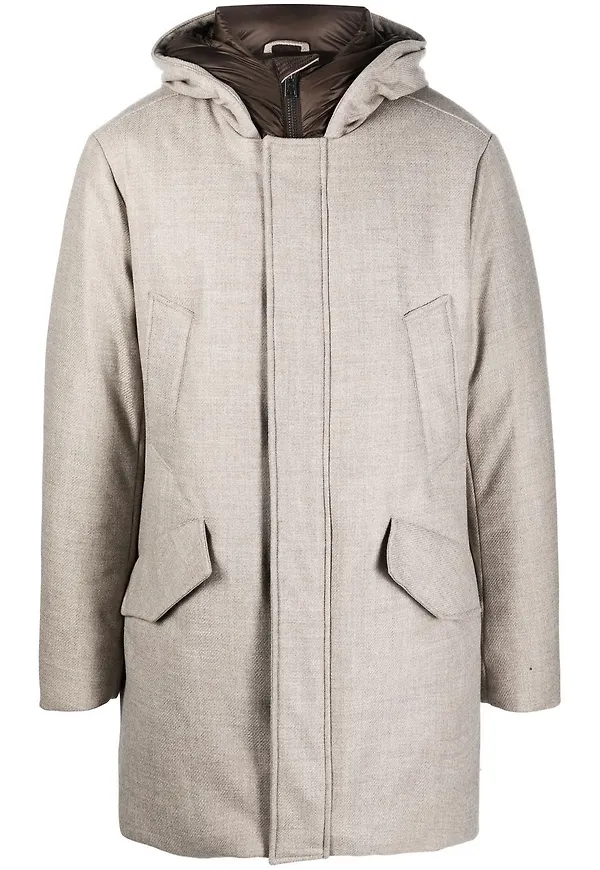 Woolrich quiltad parkas - Neutral