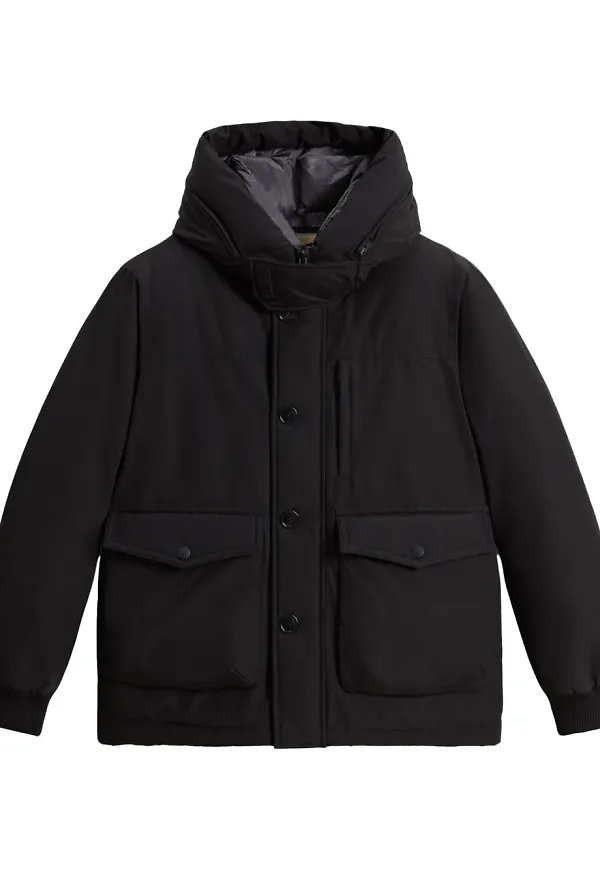 Woolrich Ramar vadderad jacka - Svart