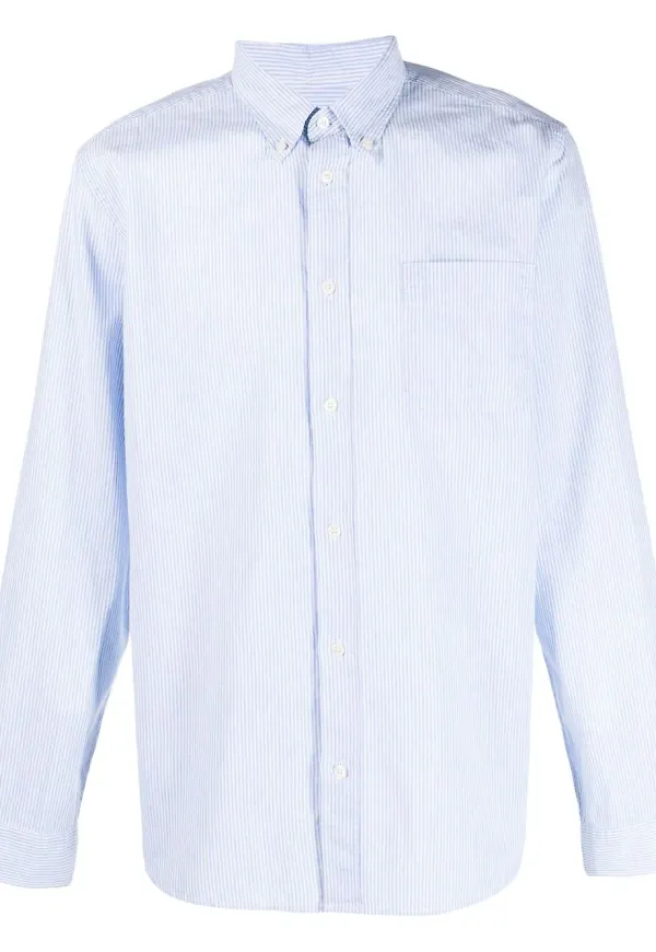 Woolrich randig skjorta - Blå