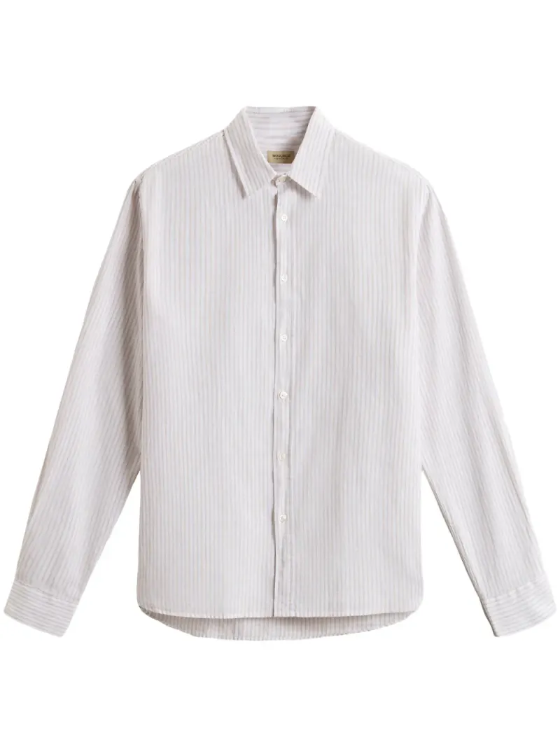 Woolrich randig skjorta - Vit