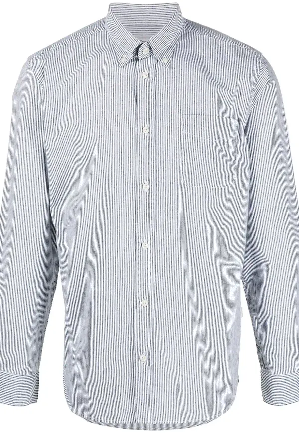Woolrich randig t-shirt - Blå