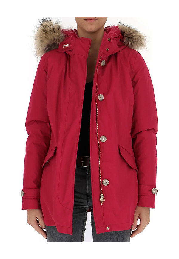 Woolrich Red Parka coat Röd, Dam
