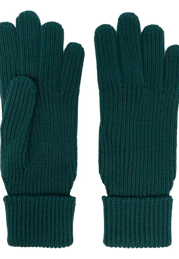 Woolrich ribbstickade vantar - Grön