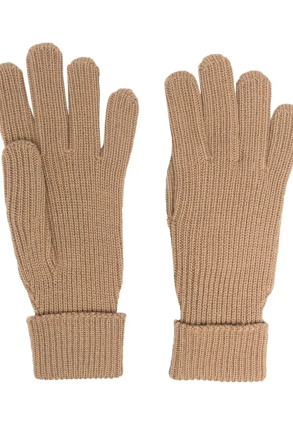 Woolrich ribbstickade vantar - Neutral