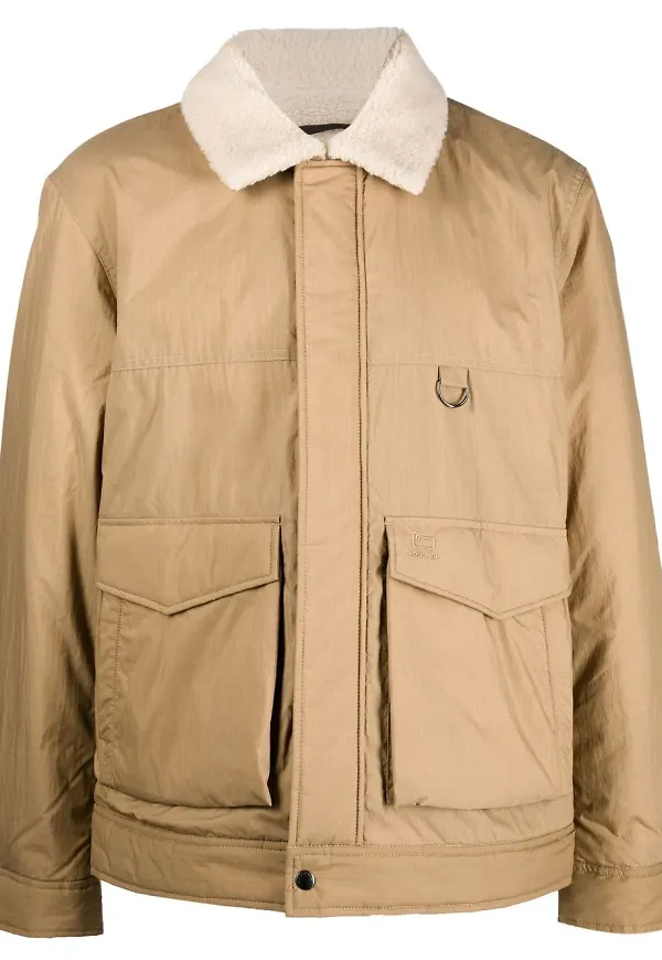 Woolrich Ripstop Sherpa Trucker jacka - Neutral