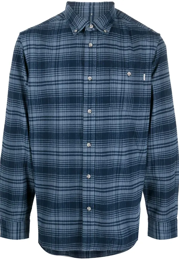 Woolrich rutig skjorta - Blå