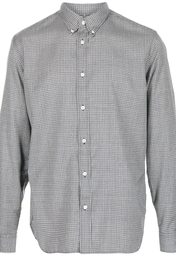 Woolrich rutig skjorta - Blå