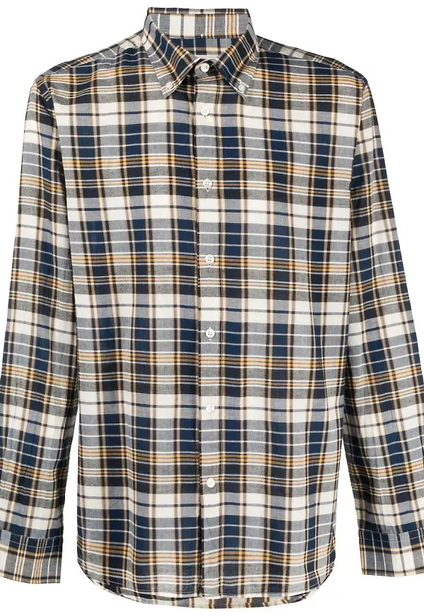 Woolrich rutig skjorta - Blå