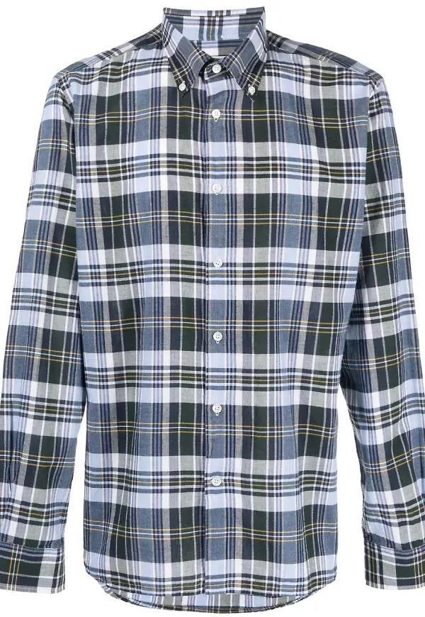Woolrich rutig skjorta - Blå
