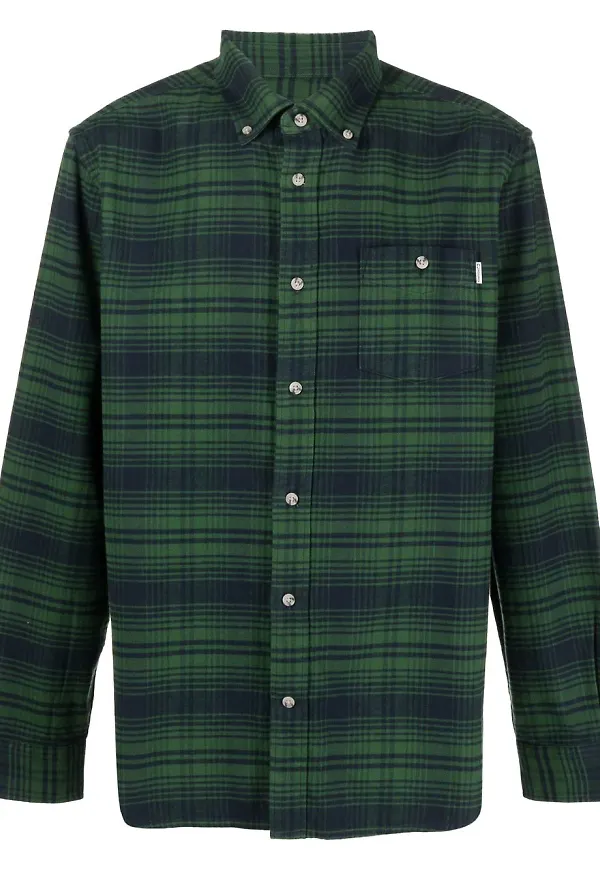 Woolrich rutig skjorta - Grön
