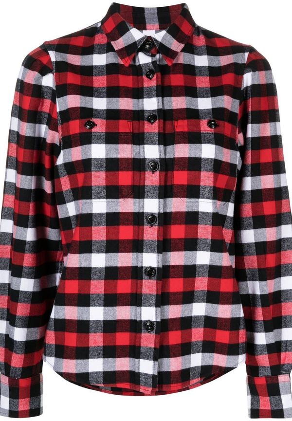 Woolrich rutig skjorta - Röd