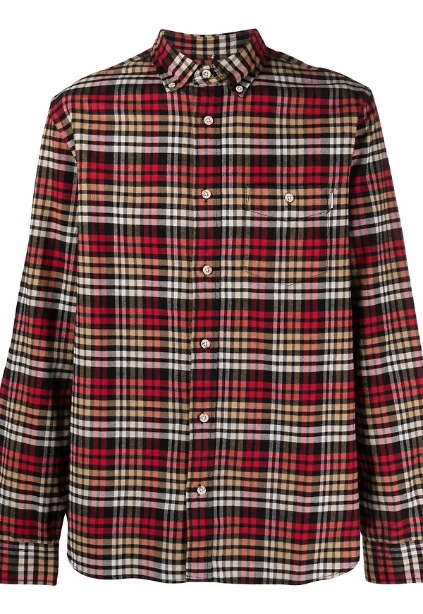 Woolrich rutig skjorta - Röd
