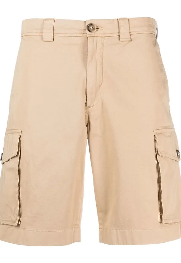 Woolrich shorts med cargoficka - Neutral