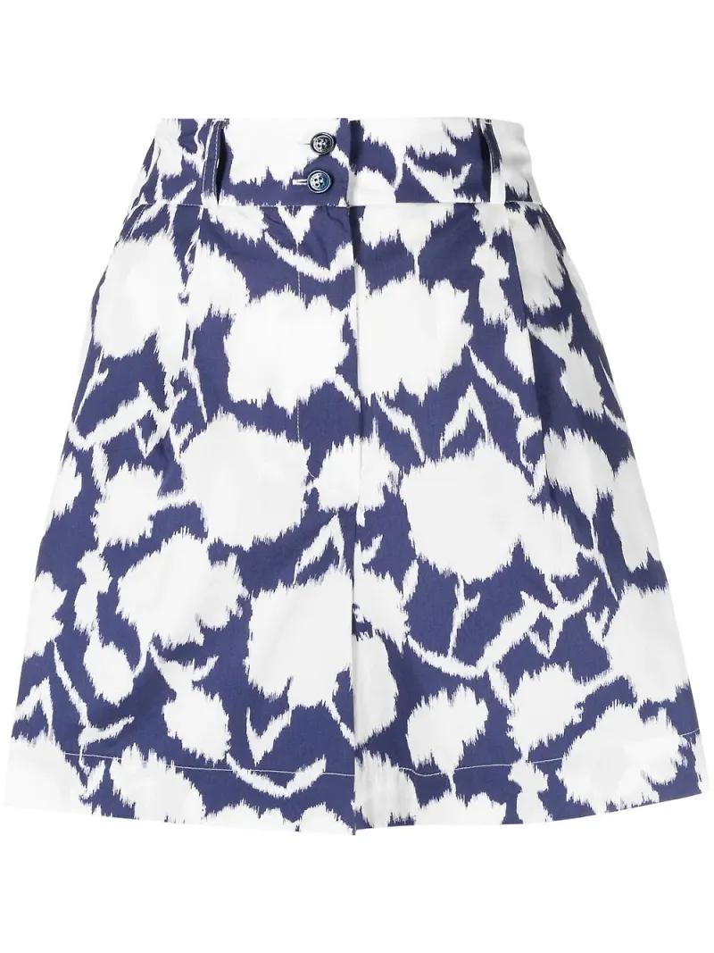 Woolrich shorts med grafiskt tryck - Blå