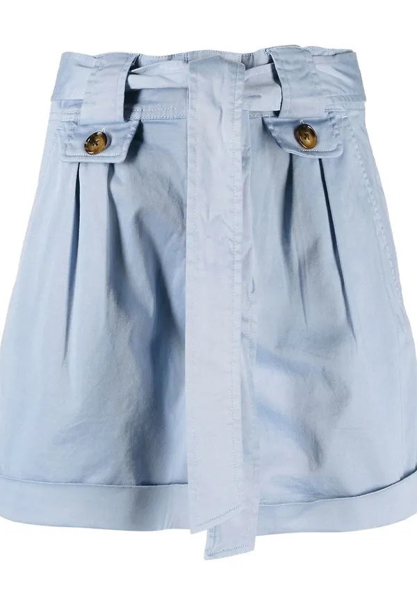 Woolrich shorts med knytning - Blå