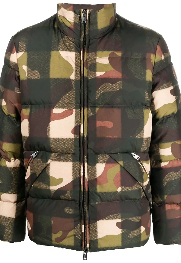 Woolrich Sierra Supreme vadderad jacka - Grön