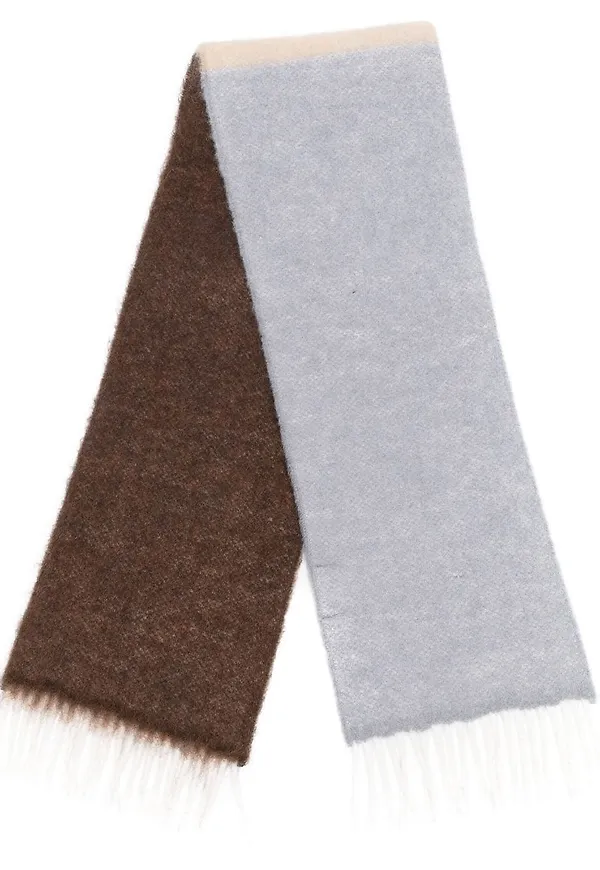 Woolrich stickad sjal - Neutral