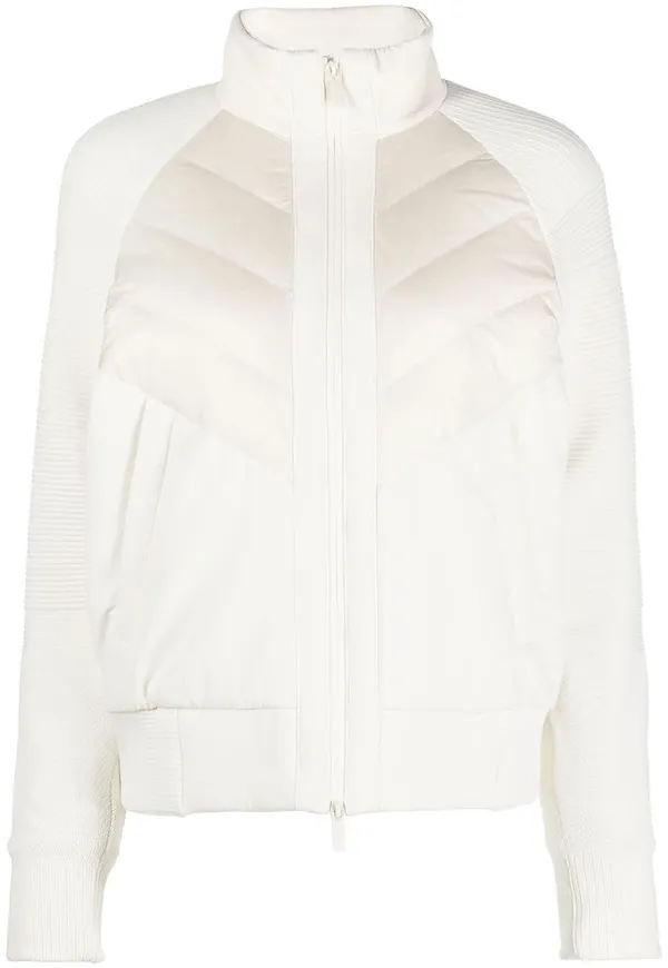 Woolrich Suffolk puffjacka med panel - Vit