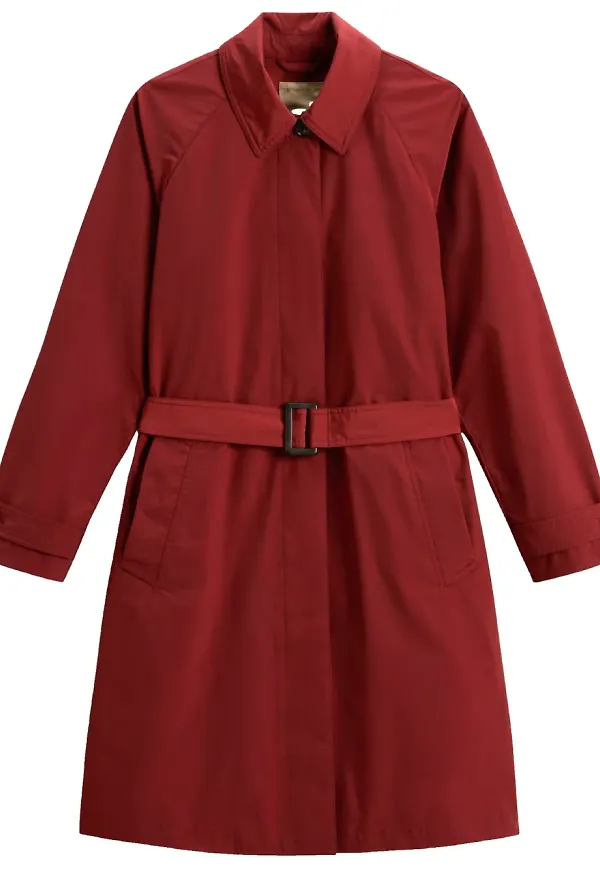 Woolrich Summer trenchcoat - Röd