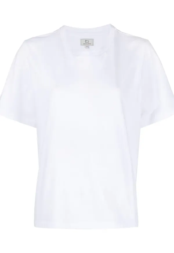 Woolrich t-shirt i ekologisk bomull - Vit