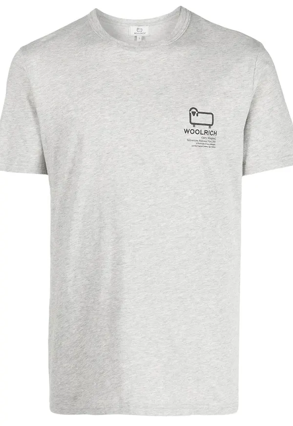 Woolrich t-shirt med grafiskt tryck - Grå