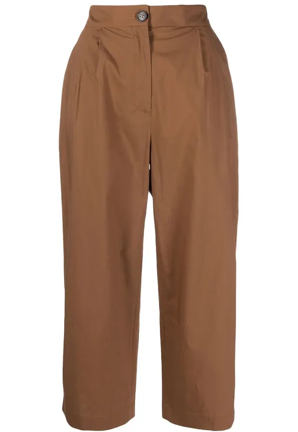 Woolrich trekvartsbyxor - Brun