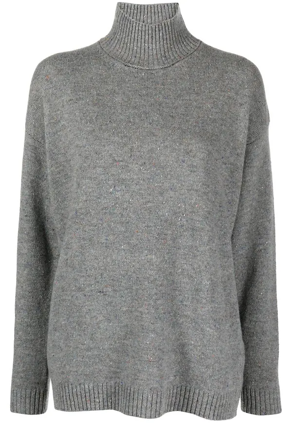 Woolrich tröja med hög krage - Grå