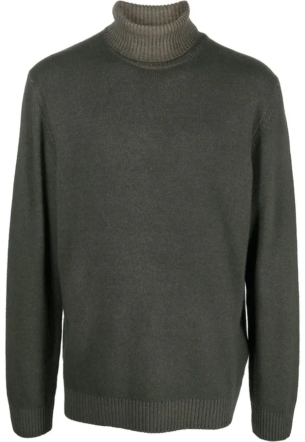 Woolrich tröja med rullkrage - Grön