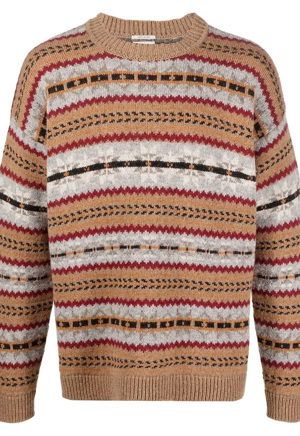 Woolrich tröja med rundad hals - Neutral