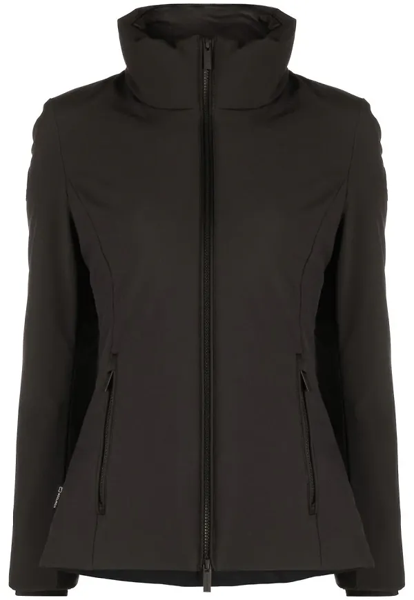 Woolrich vadderad dunjacka med dragkedja - Svart