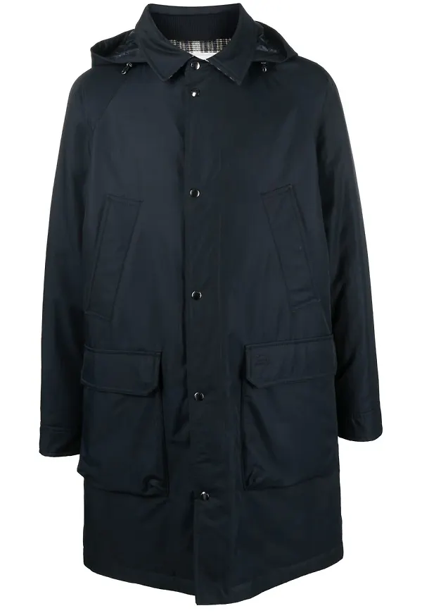 Woolrich vadderad parkas - Blå
