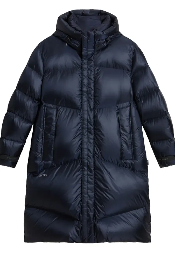 Woolrich vadderad puffjacka - Blå