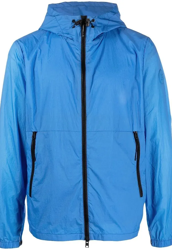 Woolrich vindjacka med huva - Blå