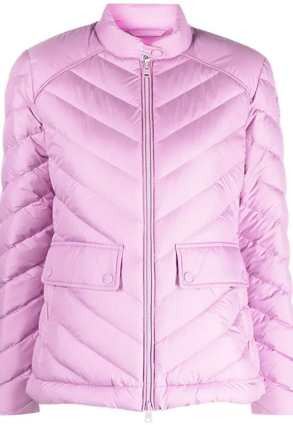 Woolrich zip-fastening padded jacket - Rosa