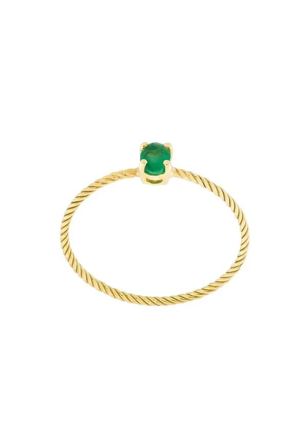 Wouters & Hendrix Gold smaragdring