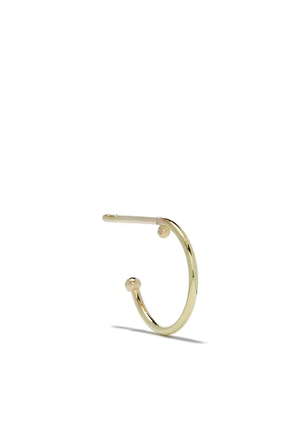 Wouters & Hendrix Gold små örhängen i 18K guld - YELLOW GOLD