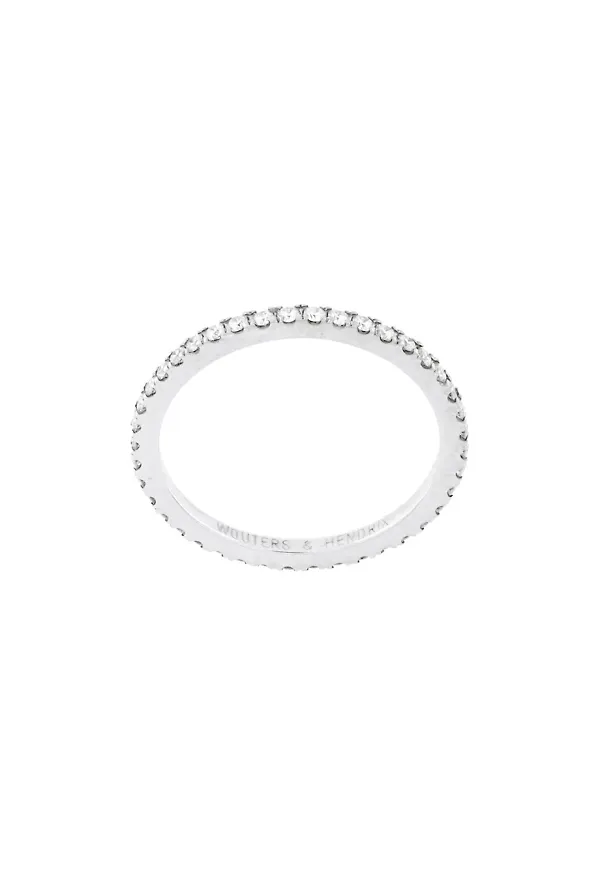 Wouters & Hendrix Gold hel diamantring - Metallic