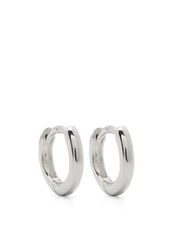 Wouters & Hendrix Les Eternelles Everyday hoop earrings - Silverfärgad