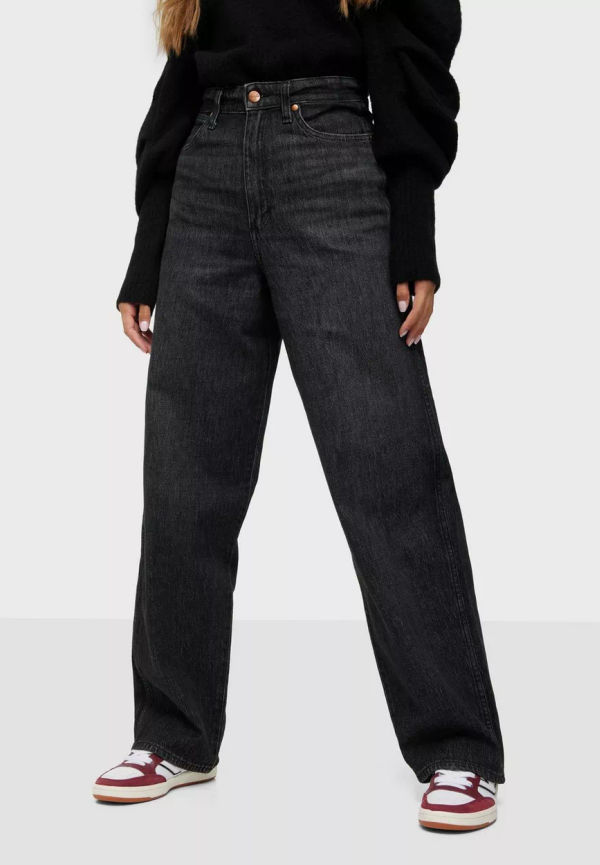 Wrangler - Wide leg jeans - Black Magic - Barrel - Jeans