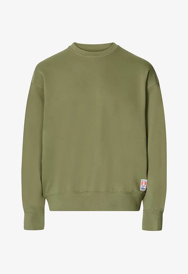 Wrangler - Sweatshirt Casey Jones Crew - Grön