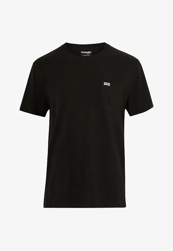 Wrangler - T-shirt Pocket Tee - Svart
